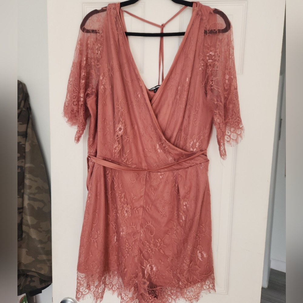 Lace romper
